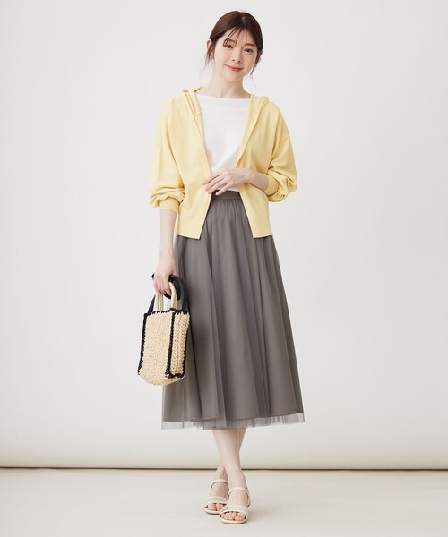 ANY SIS（エニィスィス） スカート 「2WAY」ライトチュール