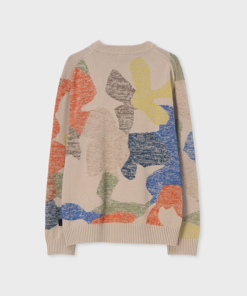 PS Paul Smith セーター ニット Geometric Floral” クルーネックニット