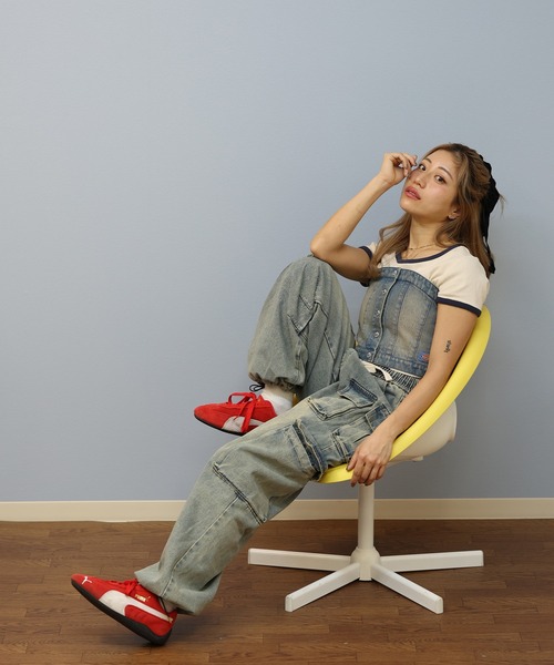 Dickies（ディッキーズ） チューブトップ ベアトップ デニムビスチェ