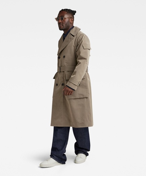 G-STAR RAW トレンチコート コート DISPATCHER CARGO TRENCH