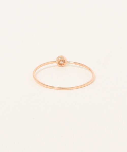 con affetto 指輪 リング K18ダイヤリング レディース : ZOZOTOWN