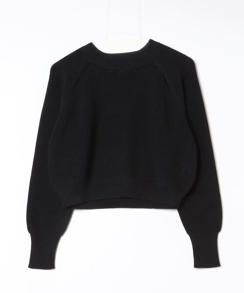 Sov. ニット セーター カットアウトニットプルオーバー レディース