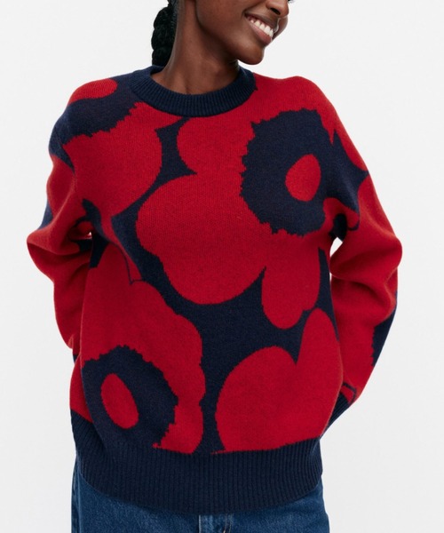 marimekko（マリメッコ） ニット セーター Unikko / jacquard knits