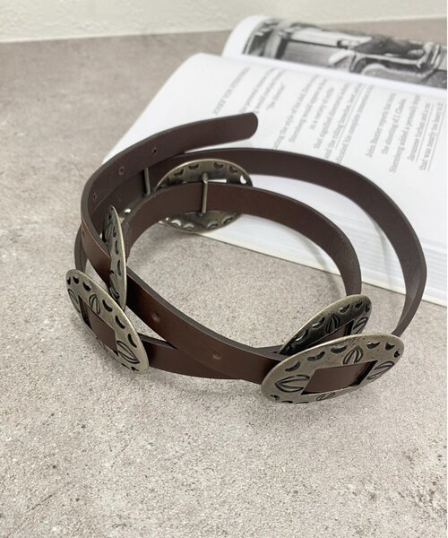 Loungedress（ラウンジドレス） ベルト 「GALENA/ガレナ」コンチョ