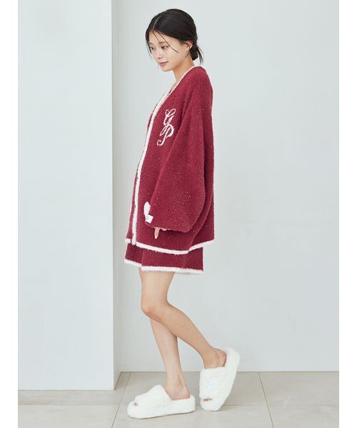 gelato pique（ジェラートピケ） パジャマ ルームウェア ラメフェザー