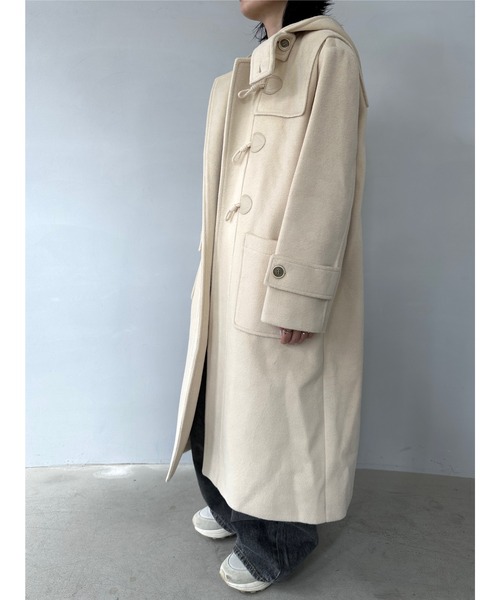 ダッフルコート コート フード ダッフルロングコート FC19W140「Fano