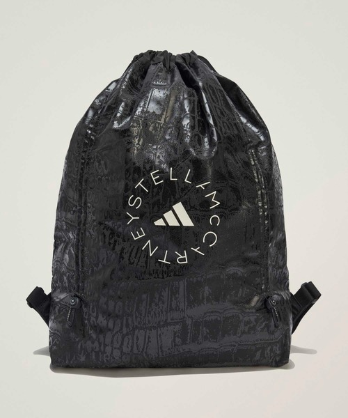 adidas by Stella McCartney エコバッグ ジムサック クロコ AOP