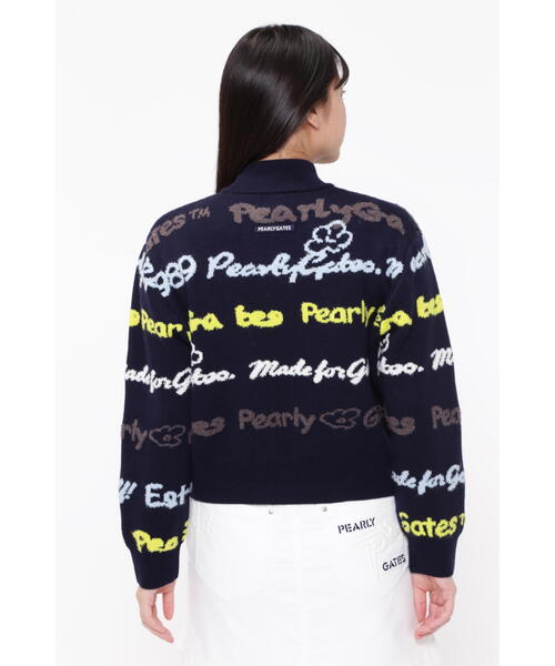 PEARLY GATES（パーリーゲイツ） tシャツ 「PEARLY GATES」天竺×ロゴ