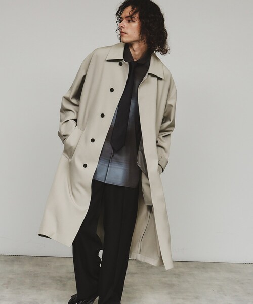 tk.TAKEO KIKUCHI（ティーケータケオキクチ） ステンカラーコート