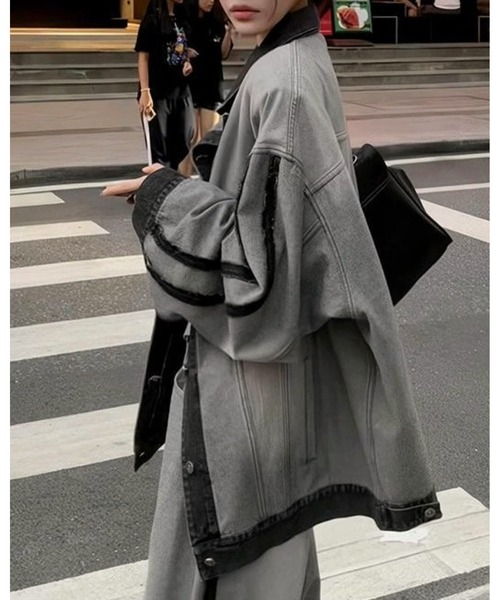 inst.ALL セットアップ ブラックデニムストリートセットアップ
