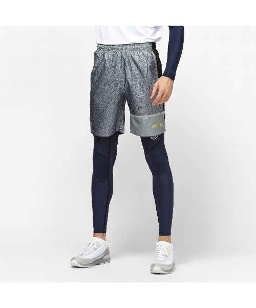 SKINS（スキンズ） パンツ ランニングハーフパンツ メンズ : ZOZOTOWN