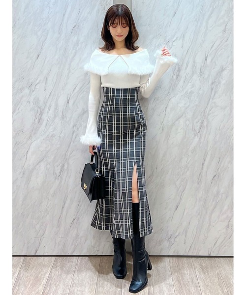 MERCURYDUO（マーキュリーデュオ） スカート バックレースアップ