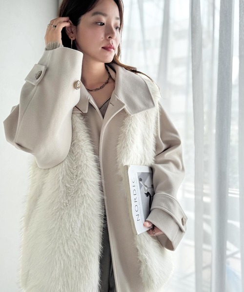 classicalelf（クラシカルエルフ） ベスト ジレ 高級感をレイヤード