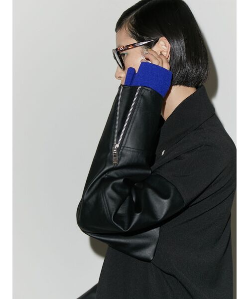 UN3D.（アンスリード） ジャケット ライダースジャケット COMBI BIG