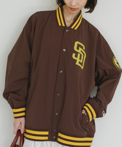 MLB スタジャン MLB/エムエルビー STANDARD LOGO JACKET ロゴ