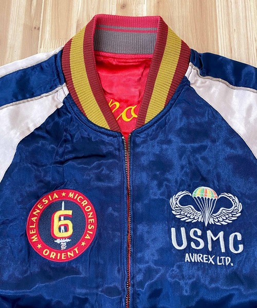 AVIREX（アヴィレックス） ma1 ma-1 USMC リバーシブル スカジャン