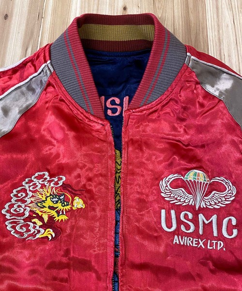 AVIREX（アヴィレックス） ma1 ma-1 USMC リバーシブル スカジャン