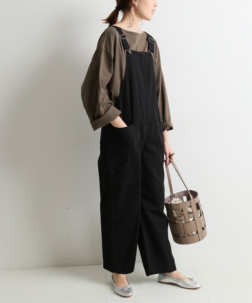 SLOBE IENA（スローブイエナ） サロペット オーバーオール サイド