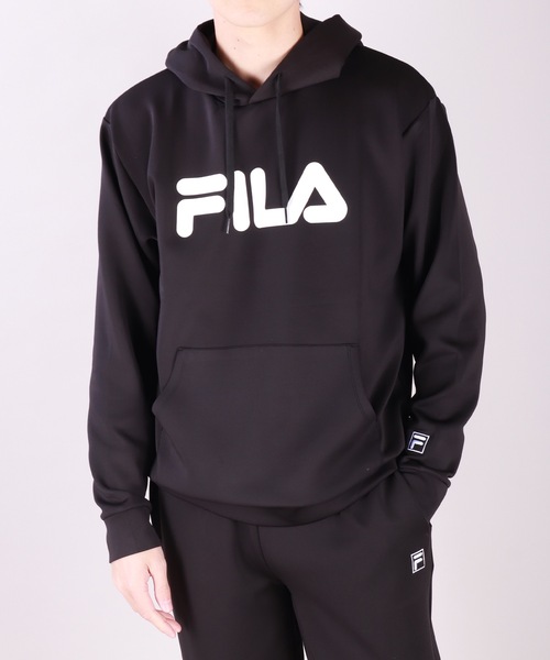 FILA（フィラ） セットアップ とろみポンチ プルオーバーパーカー