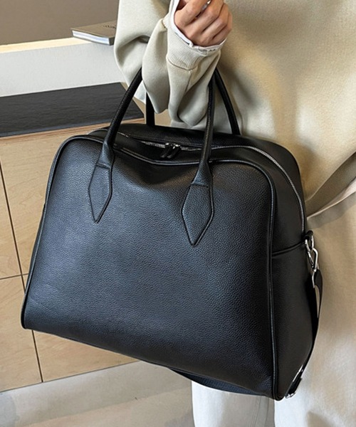 florist（フローリスト） ボストンバッグ 「2WAY/3WAY」大容量レザー