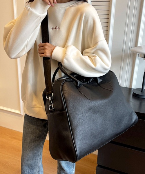 florist（フローリスト） ボストンバッグ 「2WAY/3WAY」大容量レザー