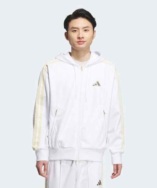 adidas（アディダス） パーカー Stadium Gold ルーズフィット フード