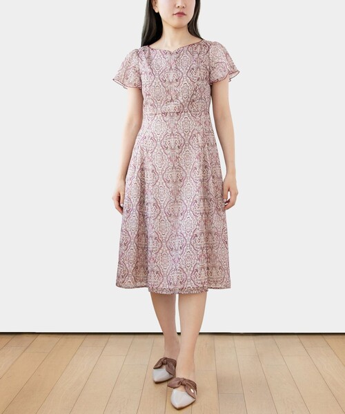 TOCCA（トッカ） ワンピース 「消臭＆洗える」PINK JAIPUR ドレス