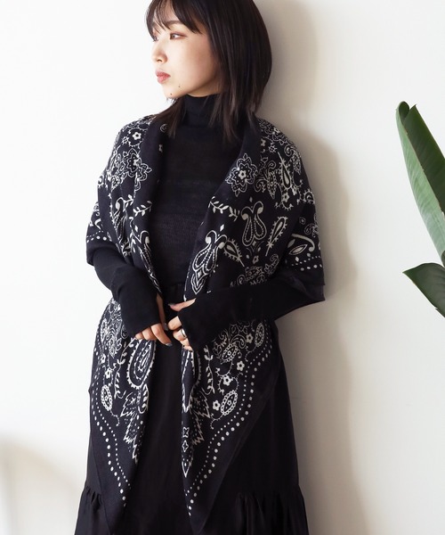 manipuri（マニプリ） スカーフ バンダナ Stoleカレイドバンダナ