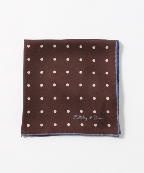 EDIFICE（エディフィス） スカーフ バンダナ 「Holliday ＆ Brown