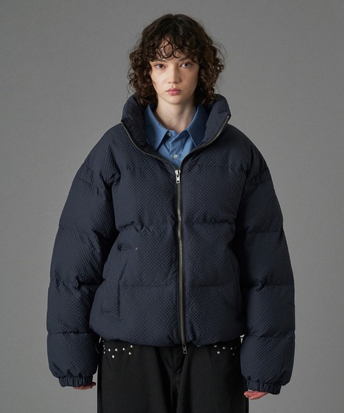 ONCILY（オンシェリー） ブルゾン アウター CHECKED PADDING STAND