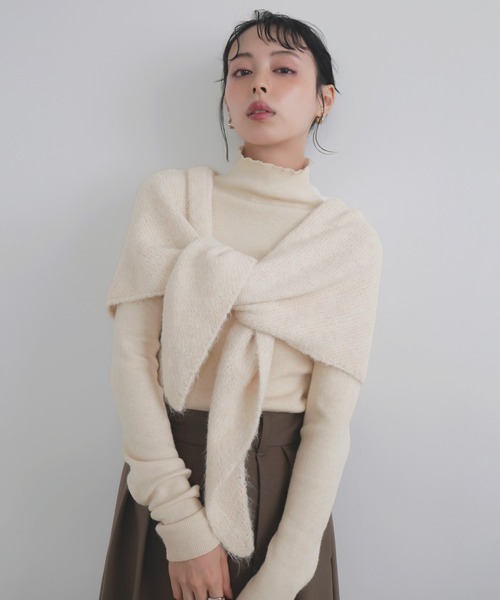 LIAN（リアン） ニット セーター タートルネックリブニットプル