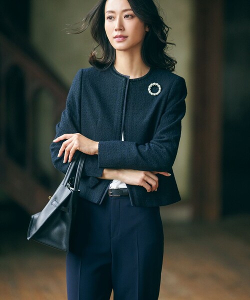 23区（ニジュウサンク） ジャケット ノーカラージャケット