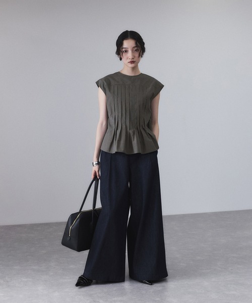 ADAM ET ROPE'（アダムエロペ） ブラウス シャツ 「サステナブル