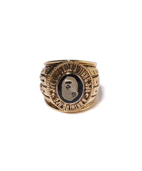 A BATHING APE（アベイシングエイプ） 指輪 リング BAPE COLLEGE RING