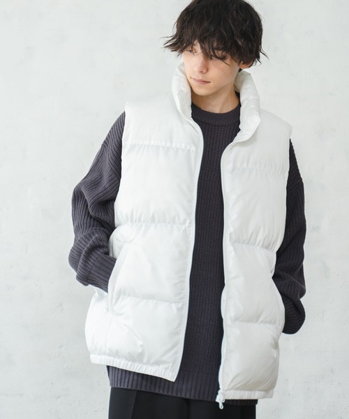 WEGO（ウィゴー） ダウンベスト ベスト WEGO/ハイネックパデットベスト