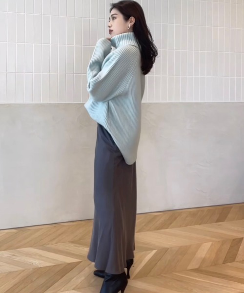 anuans（アニュアンス） ニット セーター ウールカシミヤラグラン
