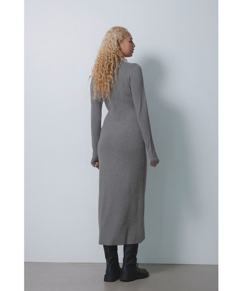 ALEXIA STAM（アリシアスタン） ワンピース Two-Way Knit Long Dress