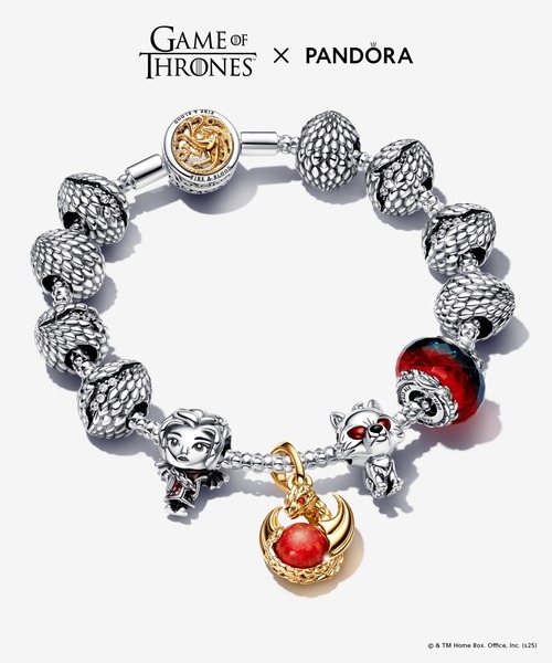 PANDORA（パンドラ） チャーム ゲーム・オブ・スローンズ ターガリエン