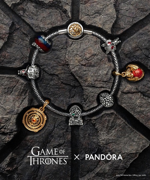 PANDORA（パンドラ） チャーム ゲーム・オブ・スローンズ ターガリエン