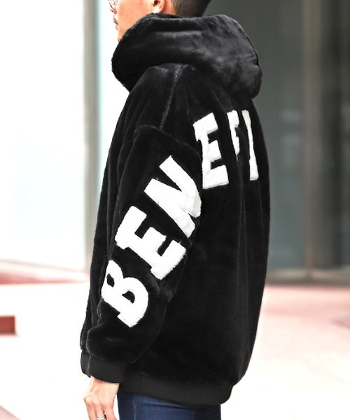 LUXSTYLE（ラグスタイル） ブルゾン アウター フェイクファーバック