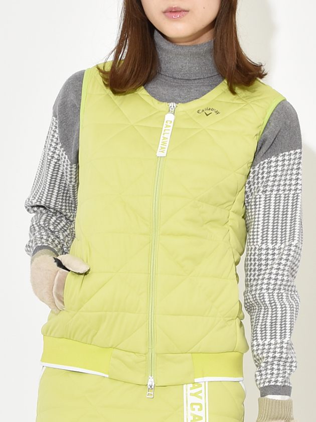 キャロウェイ フルジップ中綿ベスト C24216202 | レディースゴルフ