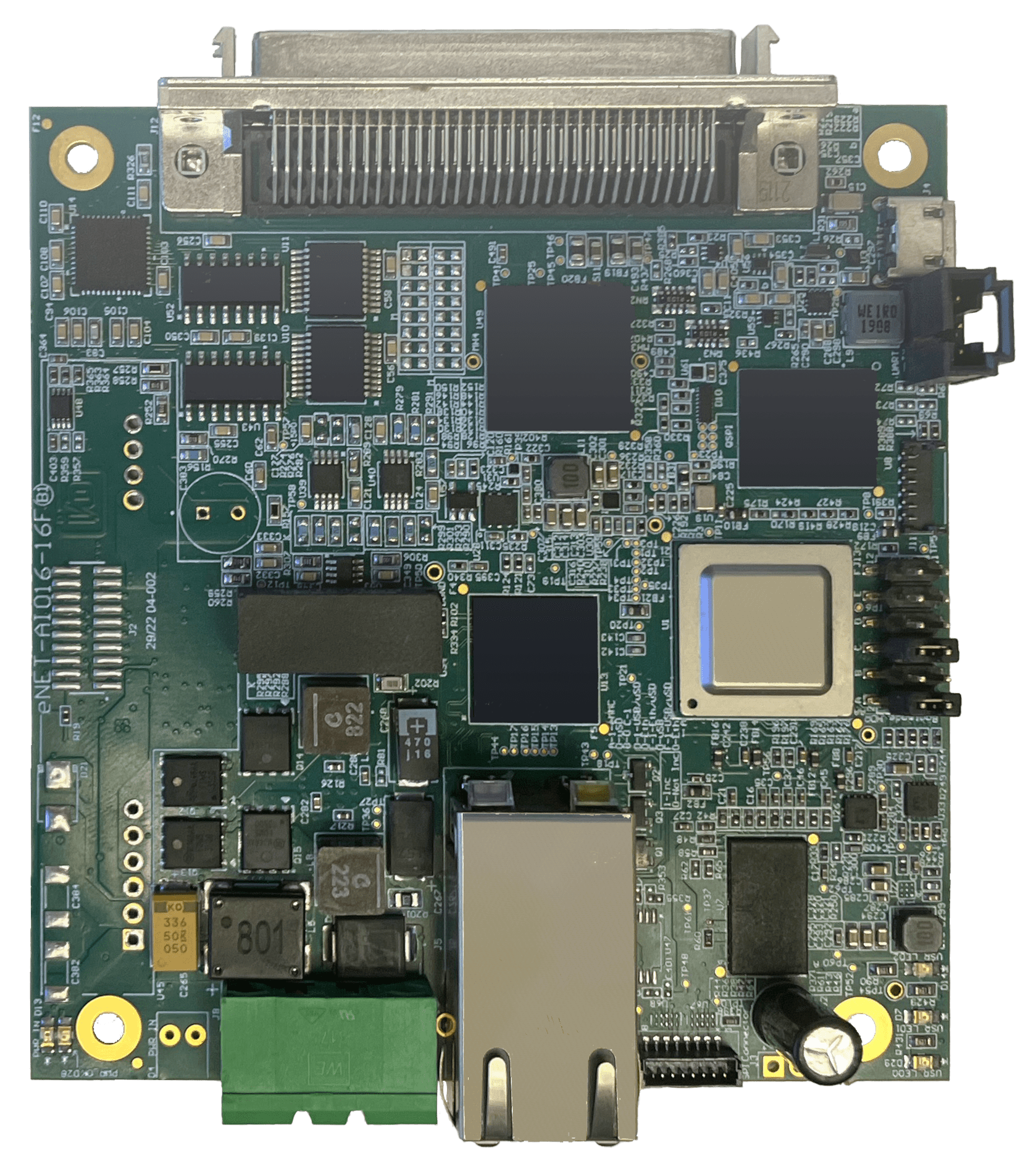 Multifunction Ethernet DAQ Analog and Digital I/O