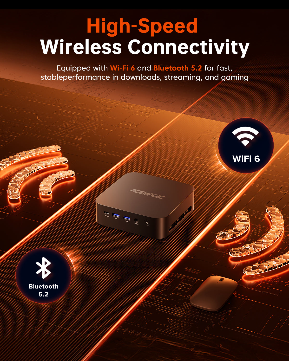 ACEMAGIC K1 AMD Ryzen™ 5 7430U Mini PC