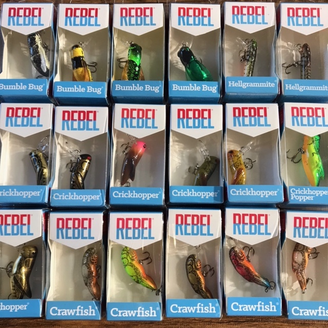 REBELレーベルのルアー紹介します