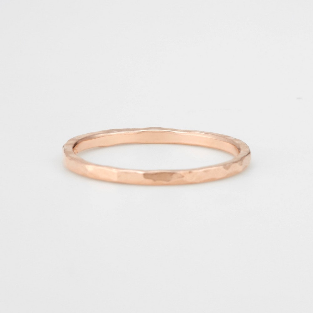 WEB限定》K10ピンキーリング（ピンクゴールド）｜ピンキーリング