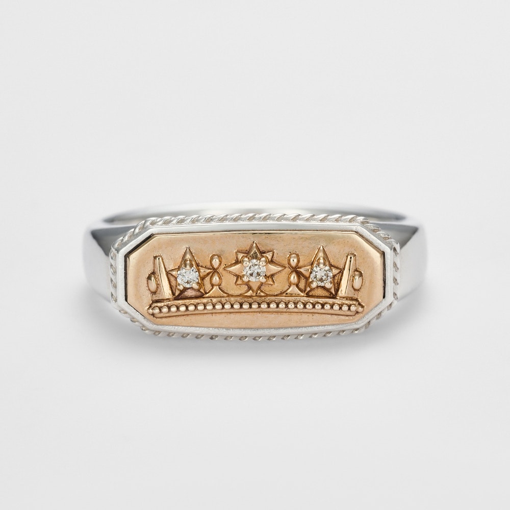 シルバー／K5ダイヤモンドリング《アガット35周年》｜リング｜アガット