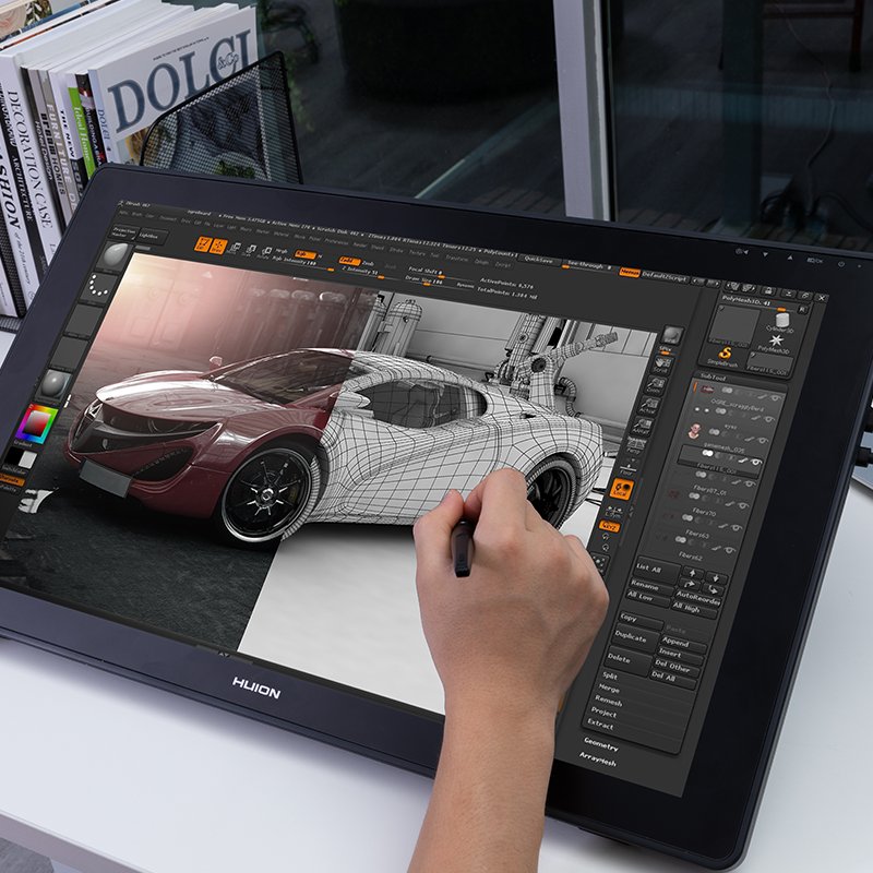 HUION Kamvas 24 Plus 23.8インチ グラフィックタブレットモニター