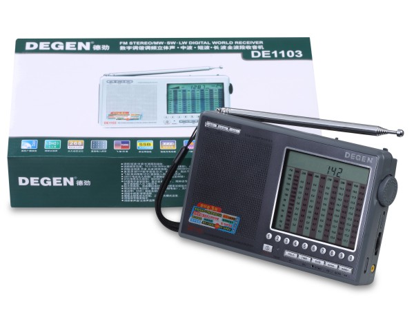 Degen DE1103 Digital FM AM LW MW SW Stereo Radio DE1103 Degen DE