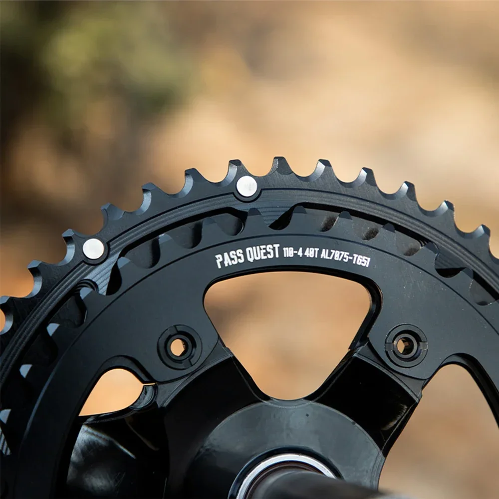PASS QUEST 110bcd Double Chainring chainwheel 54 40 53 39 50 34 56