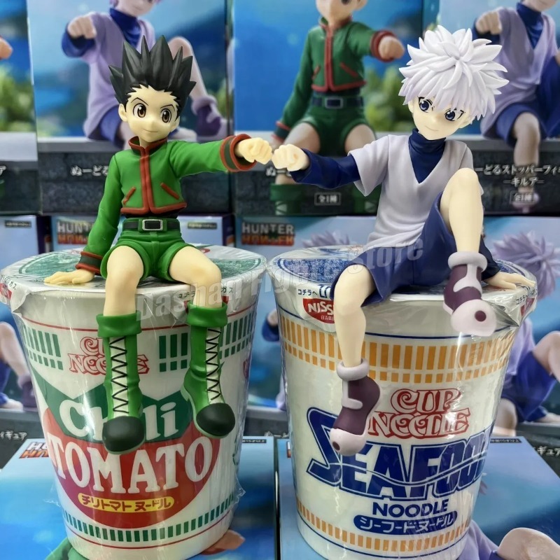 ハンター×ハンターゴンキルアアクションフィギュアヌードルストッパー